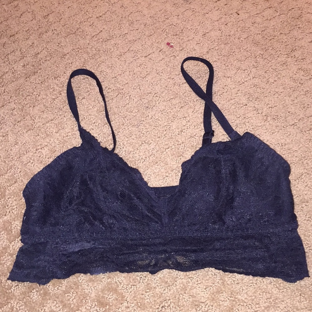 Vs pink black bralette